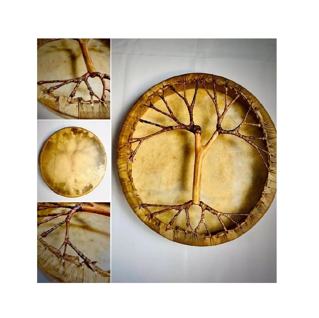 50Cm cowhide shaman drum round music sound therapy
