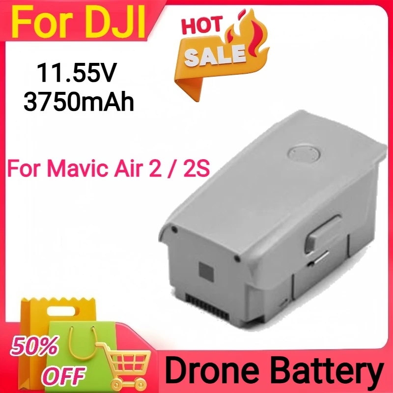 

New 11.55V 3750mAh Intelligent Drone Flight Battery Replacement for DJI Mavic Air 2 / 2S Drone Accessories
