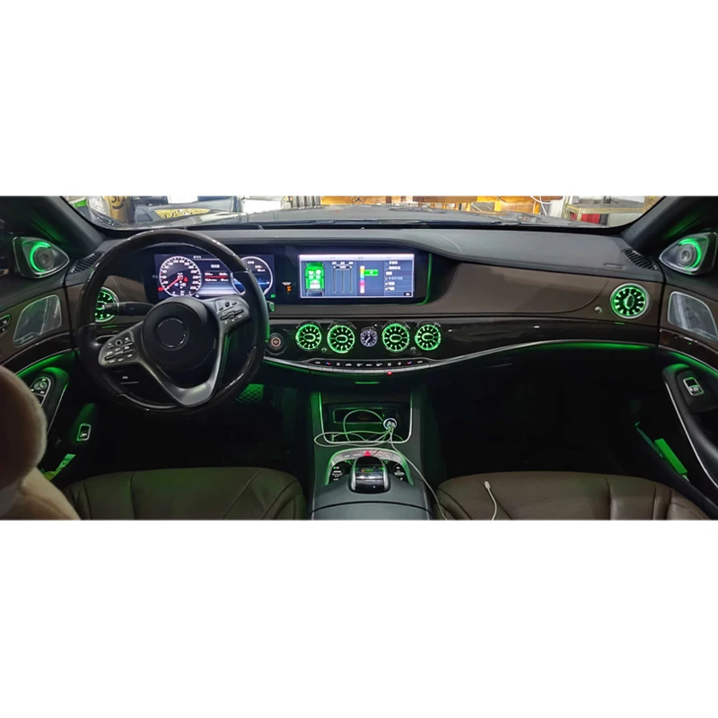 مناسبة لمكبرات الصوت 2014-20، فئة S W222 a عمود 4D مكبر الصوت ترقية مبيت مكبر الصوت #6