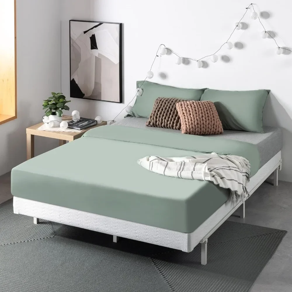 

5 Inch Metal Smart Box Spring with Quick Assembly / Mattress Foundation / Strong Metal Frame / Easy Assembly, Full