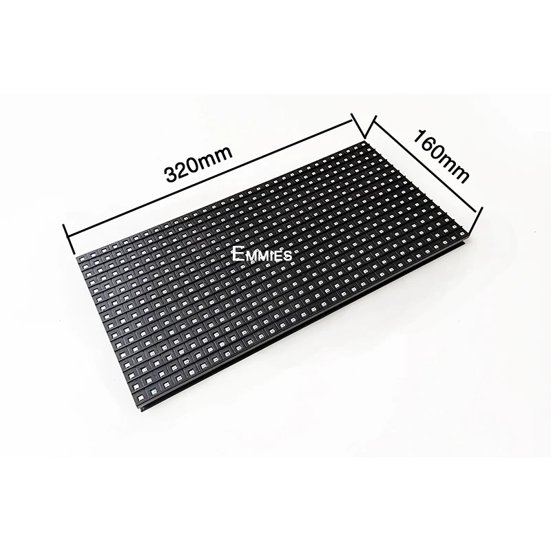 AiminRui P10 Semi-Outdoor SMD LED Module  Panel Red White Color 320*160mm,Single Color Indoor