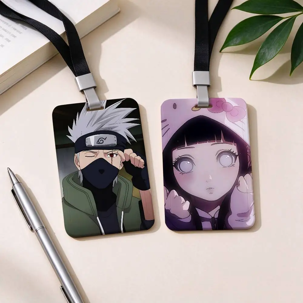 Classic N-Naruto-S Cool NFC Contactless Sliding Card Sleeve For Student Cards, Bus Cards, ID Cards, And Work Permits