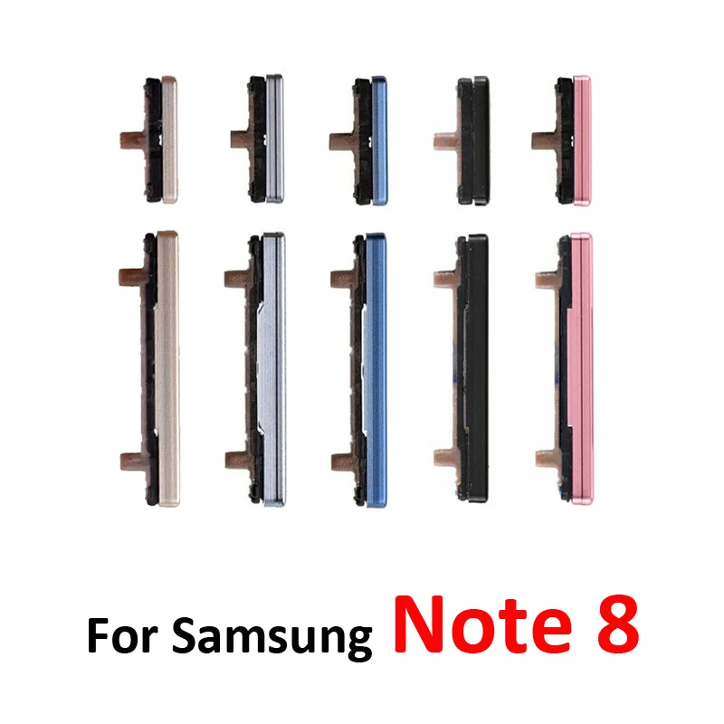 Per Samsung Galaxy Note 8 N950 N950F N950FD N950U N950W N950N Alloggiamento Del Telefono Telaio Nuovo Volume Pulsante di Accensione On Off tasto