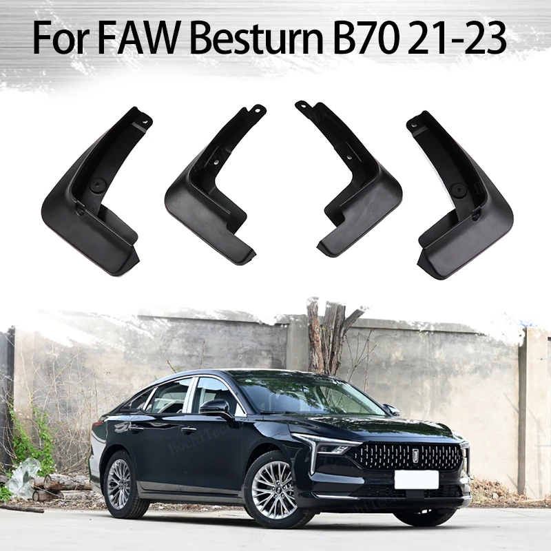 

Mud Flaps No Drill Mudguards Winter Splash Guards Front Rear Fender Protector For FAW Besturn B70 2021 2022 2023 Mudflaps Splash