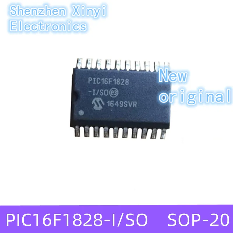 

Новинка, оригинальный микроконтроллер PIC16F1828 PIC16F1828-I/SO SOP-20, расширенная буква