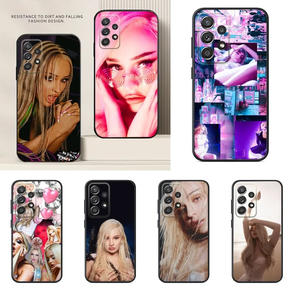 

Singer K-Kim P-Petras Phone Case For Samsung S24,S23,S22,S21,S20,S10,S10E,S9 Ultra Plus FE Note 20 Ultra 10 9 Plus Case
