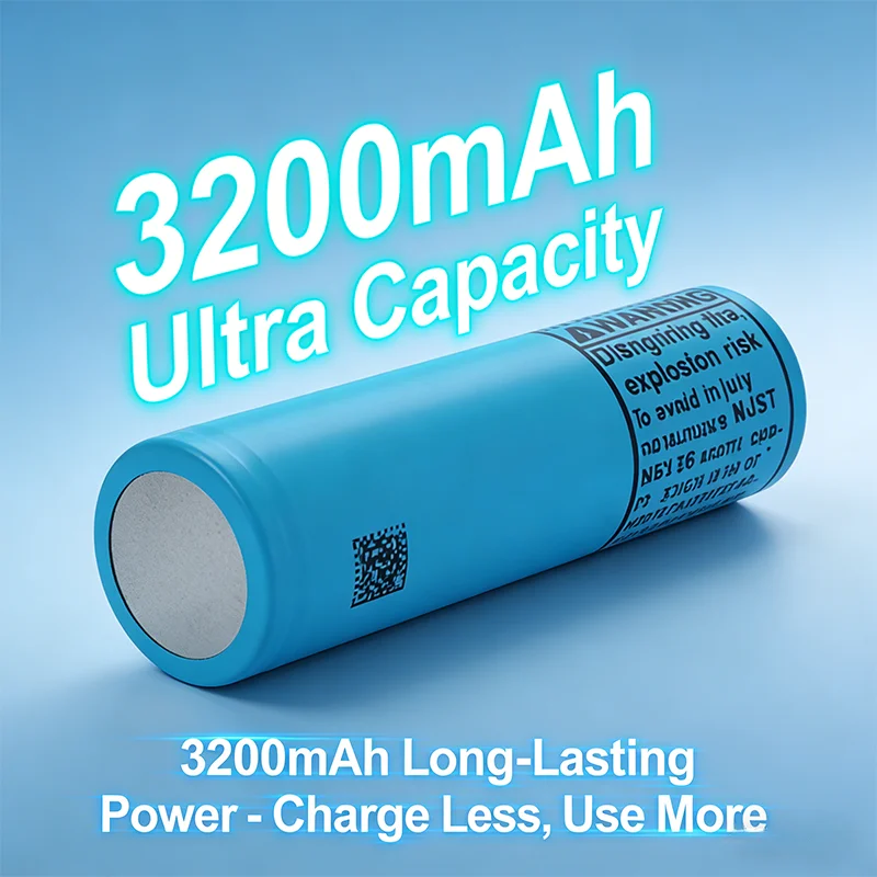 2026 New Original   MH1 18650 High Discharge 3.7V 3200mAh  Rechargeable Battery Flashlight Flat-top Lithium Battery charger