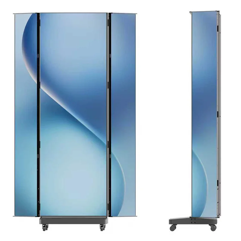 Durable Indoor Roll Up Panel Poster Cinema Screen Matrix Advertising LED Video Wall