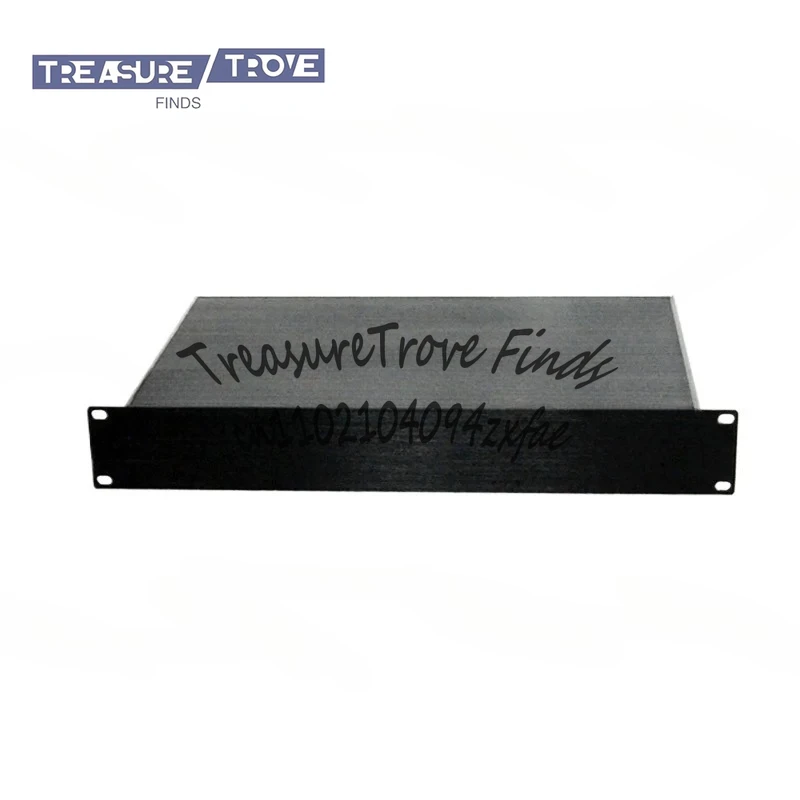 

19-Inch all-aluminum 1.5U chassis, standard chassis, factory direct sales all-aluminum U-shaped plug-in box