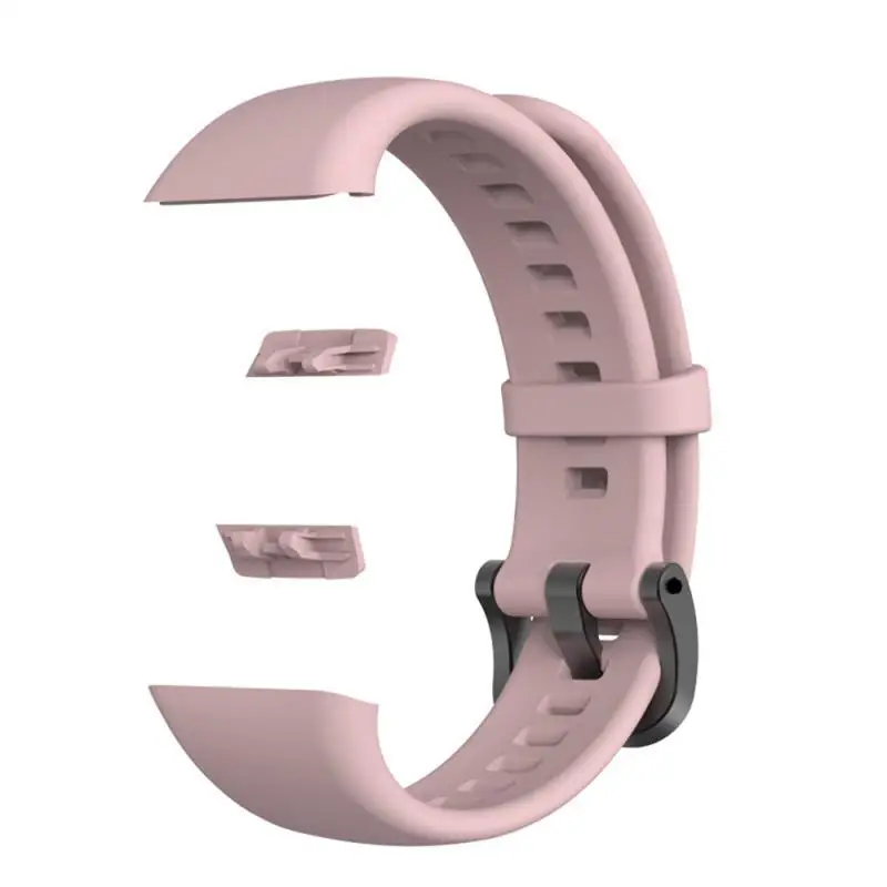 1pcs Suitable For Honor Band 6 Silicone Strap Universal Monochrome Silicone Soft Non-Skin-Skin Strap Replacement Watch Strap
