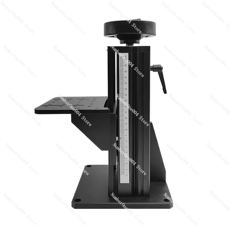 Applicable to Optical experiment lifting platform aluminum alloy column T-shaped screw manual lifter Z-axis displacement