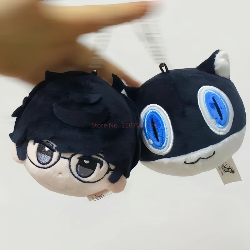Chaveiro de Pelúcia Morgana de Persona 5 Royal da Sega Atlus, Charmoso e Macio, Acessório de Anime para Presentes de Fãs de Jogos
