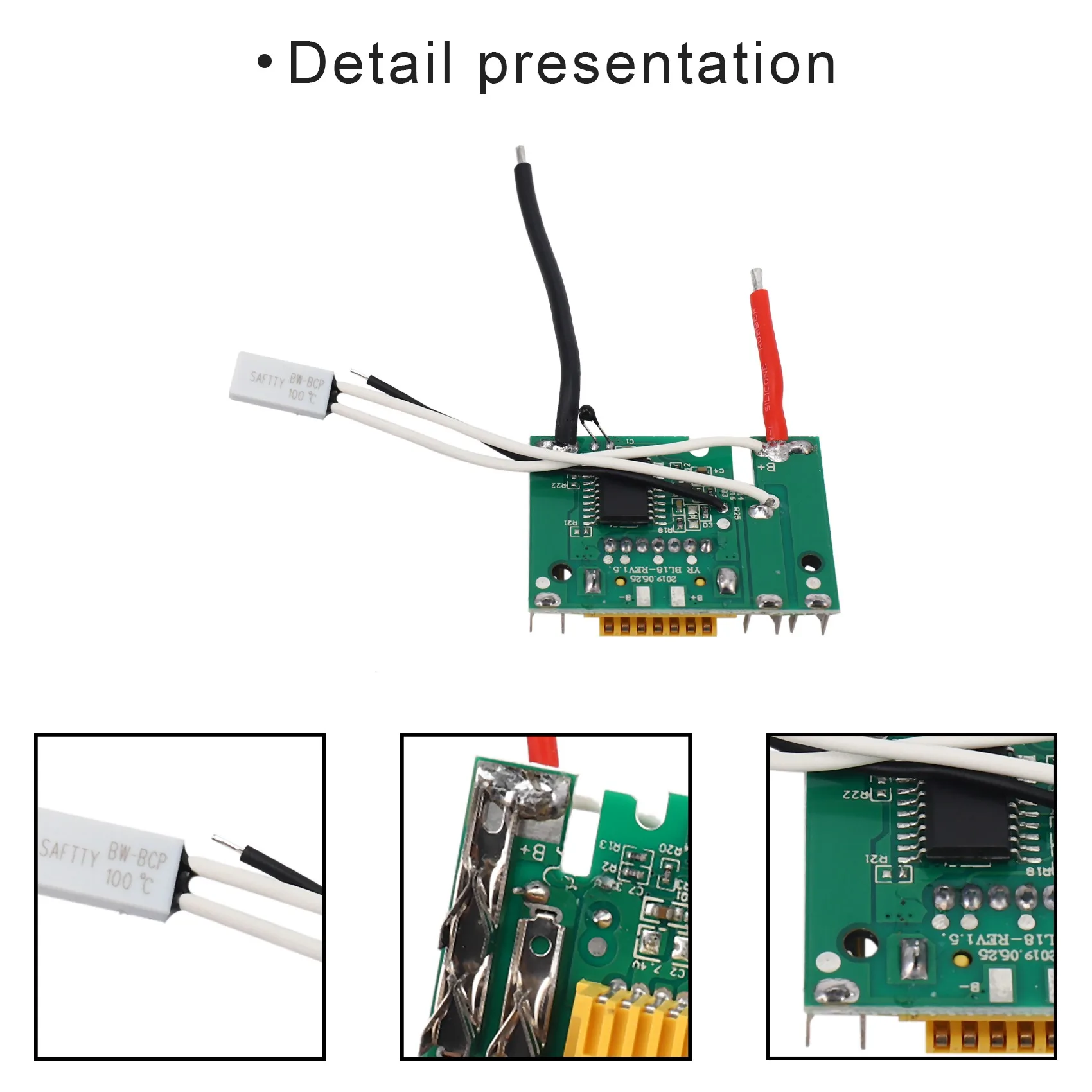 Parti della scheda del modulo circuito PCB N84R, protezione Li per la sostituzione della batteria PCB Li-18V Scheda chip PCB della batteria per M