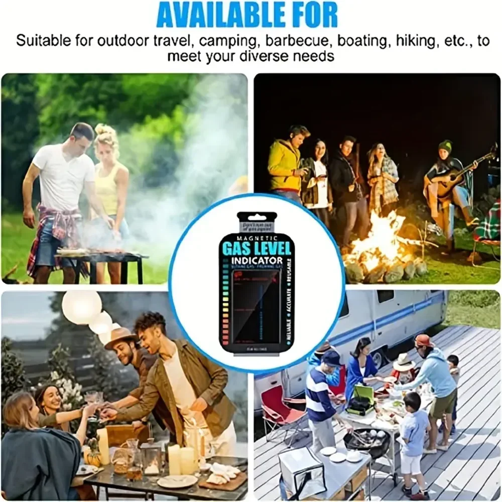 Gas Indicator Level Practical Propane Butane LPG Fuel Gas Tank Level Indicator For Home Kitchen Outdoor Use image 6