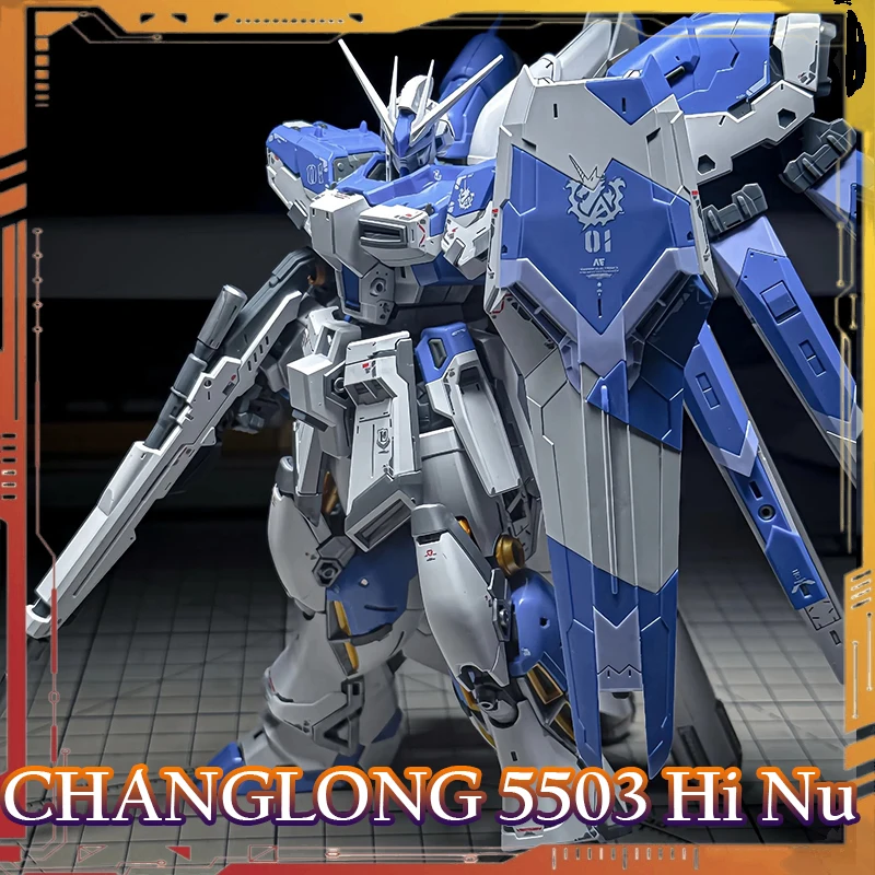 

New Changlong 5503 KO RG Hi-V RX-93-V2 Action Figure Hi Nu 1/144 Scale Assembly Model Kit Plastic Kids Toy Birthday Gift