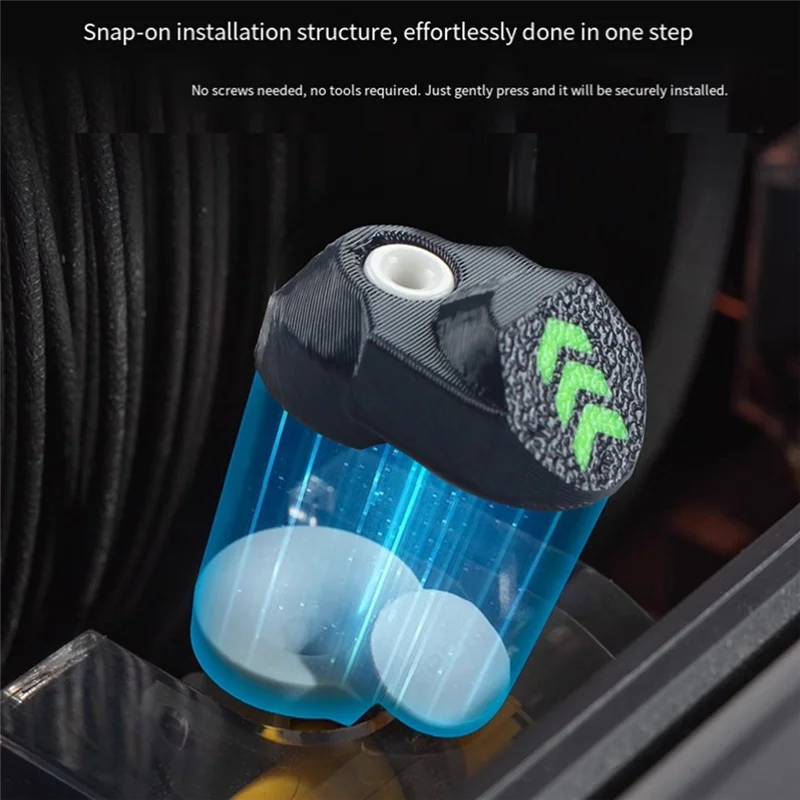 

For Bambu A1/P1 X1/AMS 3D Printer Parts For Bambu Lab AMS Inlet Ring Protector Guard Durable(Colors Are Random)