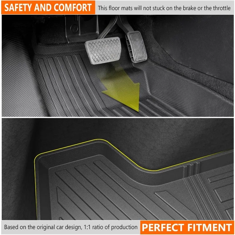 المنزل. حصيرة أرضية متوافقة مع 2022-2025 هوندا سيفيك هاتشباك البضائع حصيرة TPE الطابق بطانة حمولة حقيبة السيارة استبدال ل