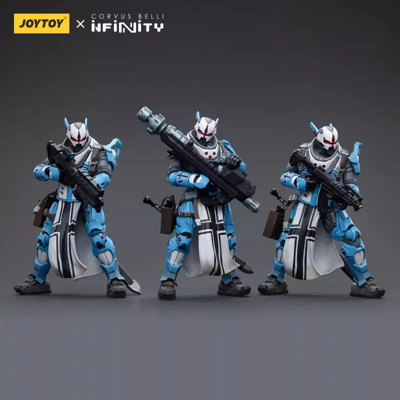 [IN STOCK] JOYTOY Infinity 1/18 Action Figures Anime10.8cm PanOceania Teutonic Knights Collection Model Toys Boy Xmas Gifts