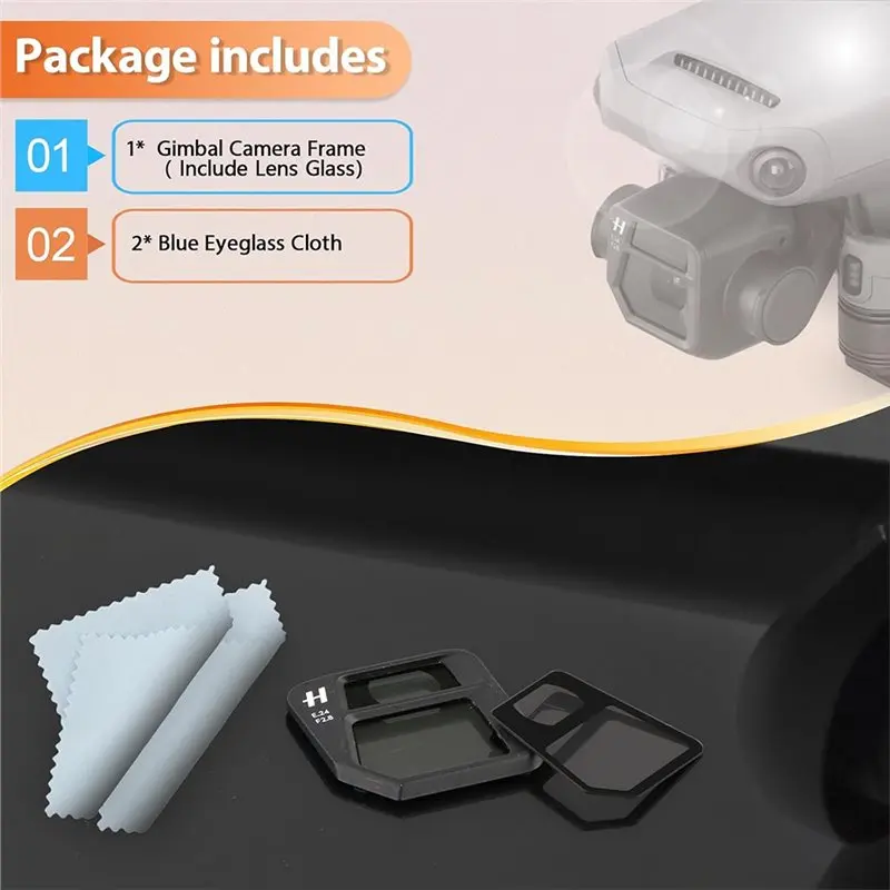 ABZW For DJI 3 Gimbal Camera Frame Replacement 3/CINE/3E Gimbal Camera Lens Frame Cover Cap