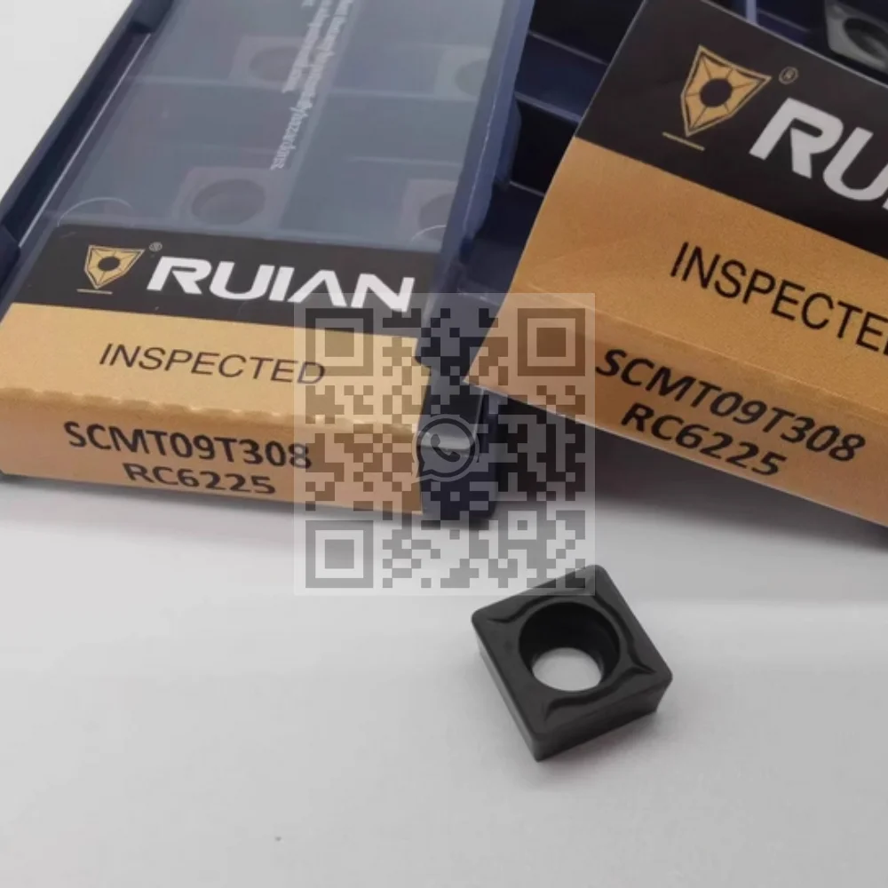 RUIAN SCMT09T304 SCMT120404 SCMT120408 SCMT120412 RC6225 Carbide Insert SCMT Inserts