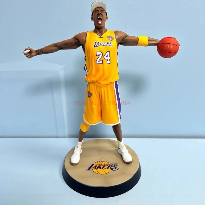 2024 Hot NBA Basketball Star Kobe Figure Model Black Mamba Roars Kobe Doll Model Movable Doll Decoration Surprise Gift