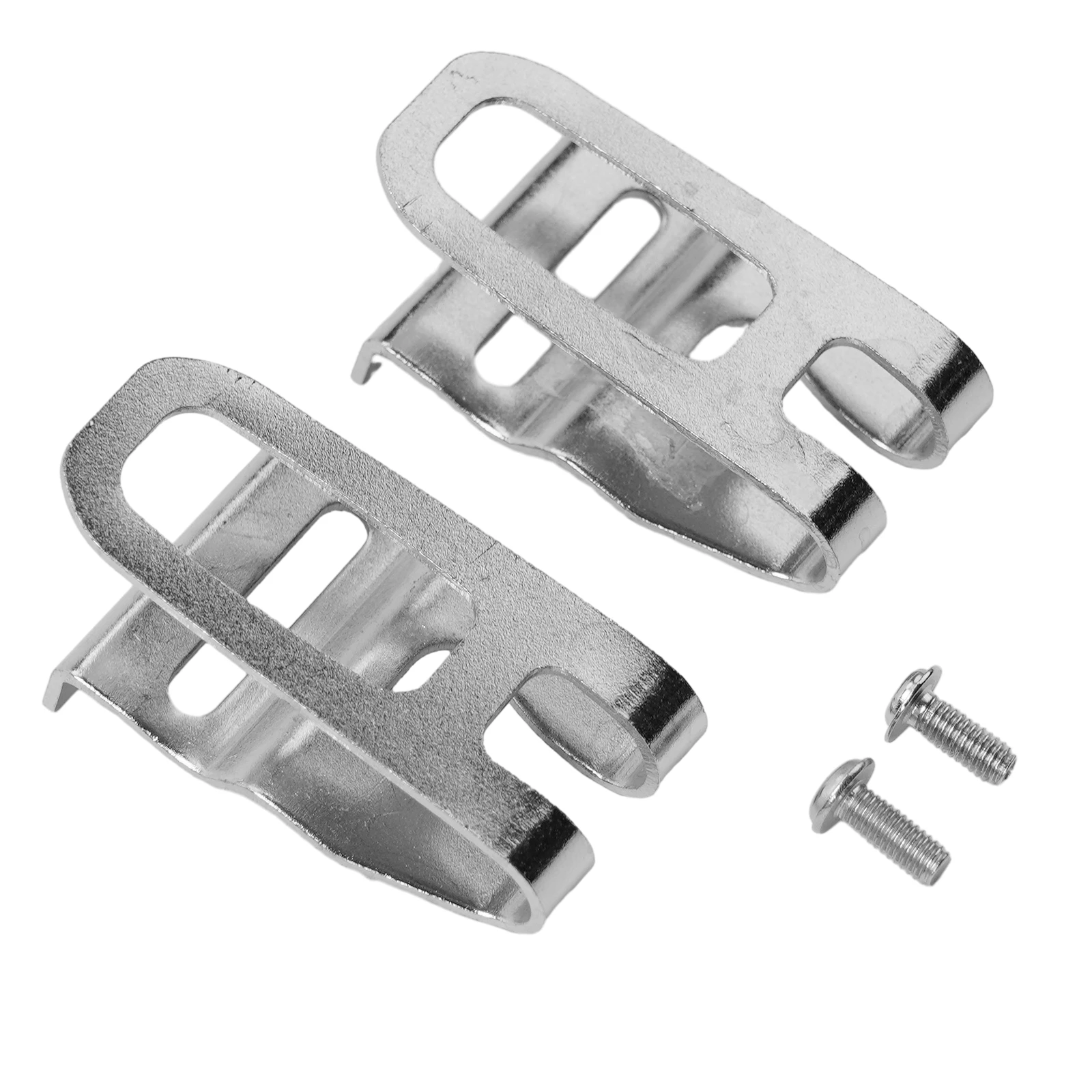 Tool Hook Belt Buckle 2pcs Drill Tool Accessories Power Tools Practical Tools Parts Belt Clip With Screws Tool