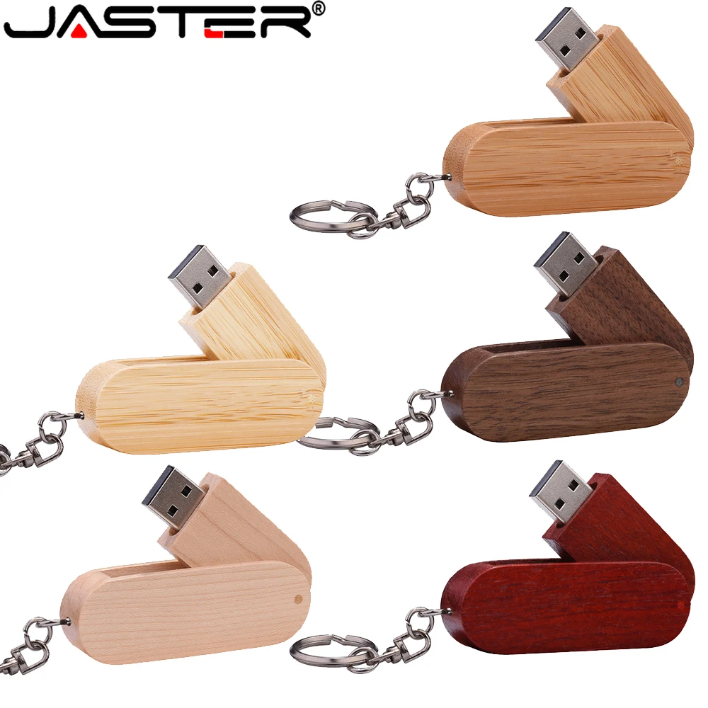 

JASTER USB-накопитель Бесплатная брелок-ручка Деревянный флэш-накопитель USB-накопитель Внешняя память 4 ГБ 8 ГБ 16 ГБ 32 ГБ 64 ГБ