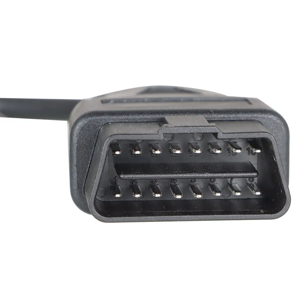 Samochodowy adapter OBD 16PIN do drzwi bezpieczeństwa Kabel obejściowy OBD2 Pasuje do 2018-2020 Dodge Cummins RAM HD Dla Benz