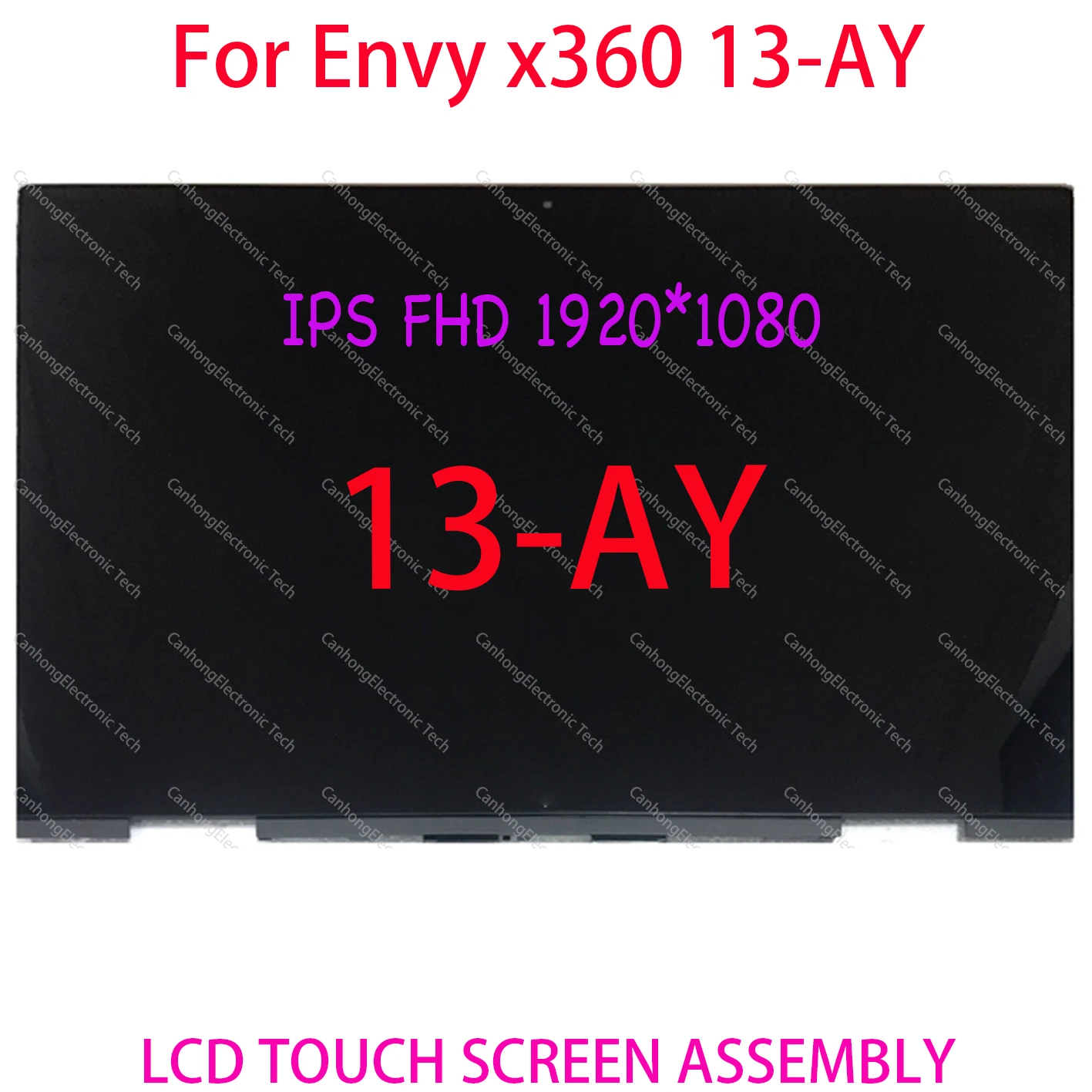 Lcd Touch Screen Display Assembly hp Envy X360 13-ay 13-ay0067nr L94493001 Nv133fhm-n5t Nv133fhm-a1a B140hat04.1 Tpn-c147