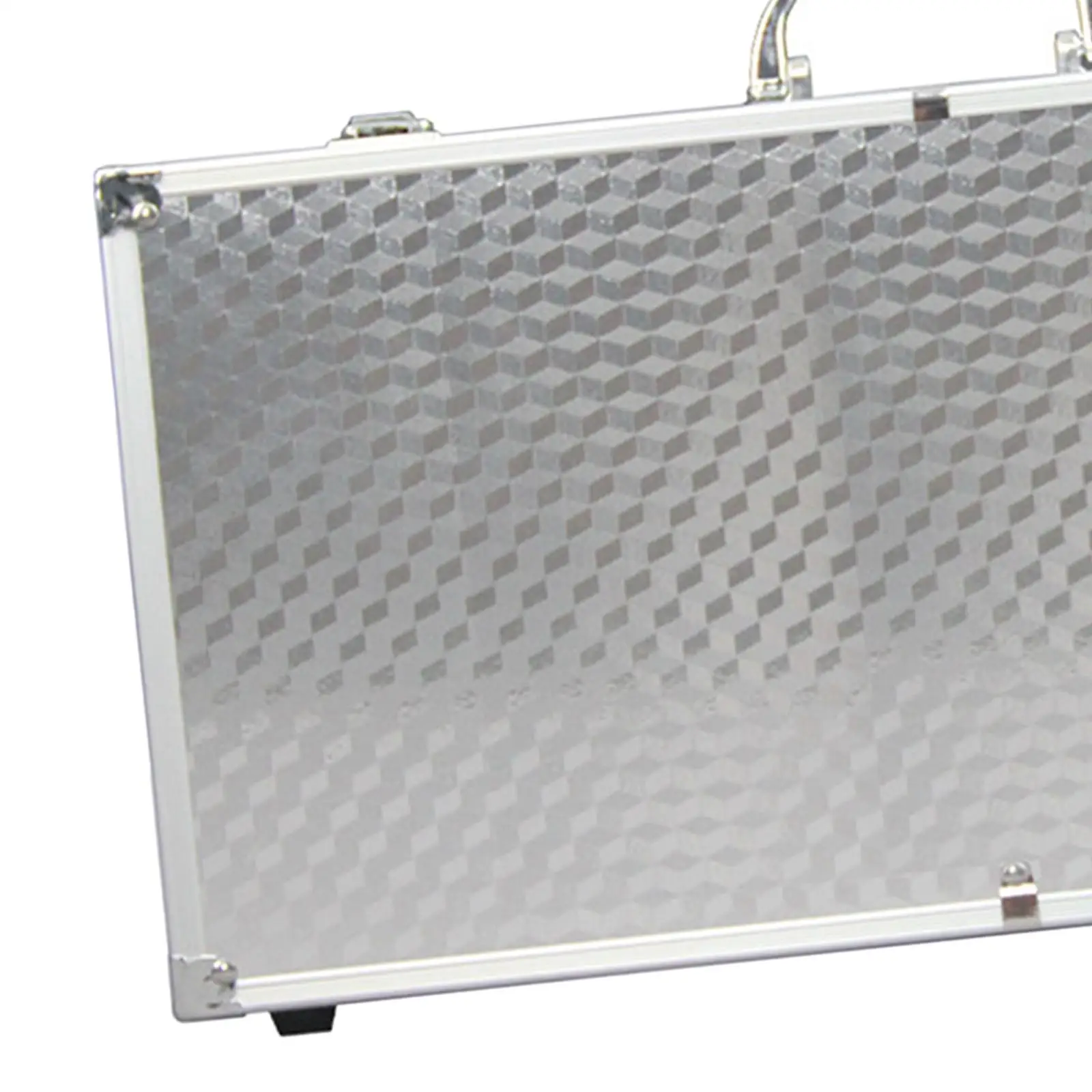 Rugged Microphone Hard Shell Case for Standard Dynamic Mics with Portable Handle Sponge Lining for Outdoor Use