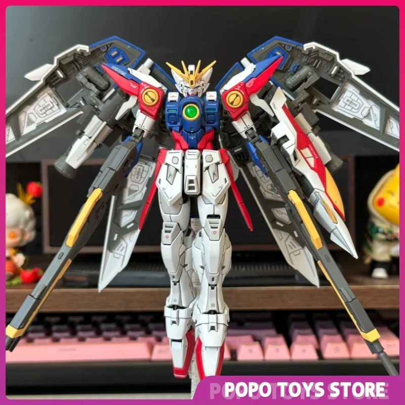 

В наличии Bandai Original Rg 1/144 Аниме Wing Zero Сборка Модель Комплект Фигурки Игрушки Для Детей Коллекционные Подарки На День Рождения