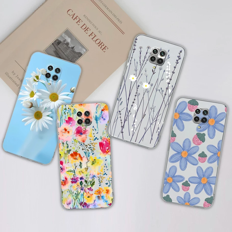 Phone Case For Xiaomi Redmi Note 9 Pro Max 9S Cover Fashion Love Heart Matte Transparent Silicone For Redmi Note 9 S 9Pro Fundas