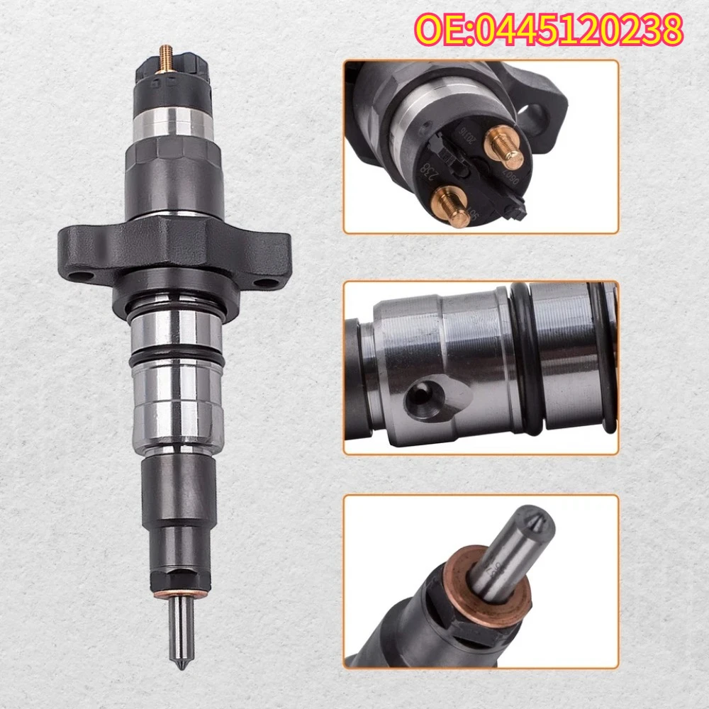 

High quality New For 0445120238 Diesel Fuel Injector Nozzle For Bosch Cummins Agrale-Deutz Daf Ford IVECO