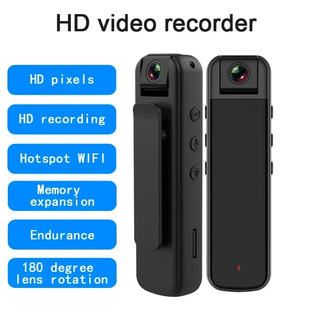 CS05 portatile HD 1080P Micro Cam Body Camera videoregistratore visione notturna Mini Digital Loop Recording Camcorder Bodycam Camera