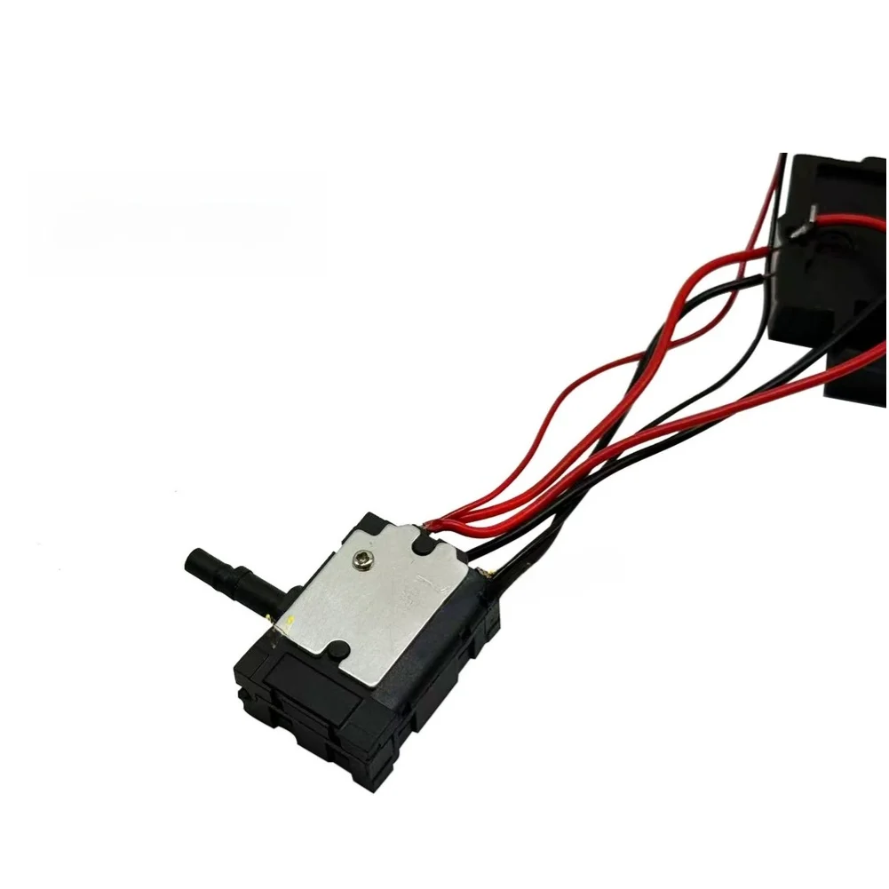 Power Tool Switch 21V Electric Ratchet Wrench Type with Integrated LED FA2 7.2 24Vdc 16A 5E4 Black Housing 3.9x1.6x2.8cm