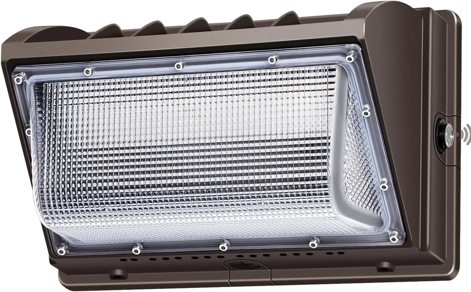 150W LED Wall Pack with Photocell Dusk to Dawn Outdoor Lighting | 5000K 21000LM Waterproof Commercial Fixture 100-277V