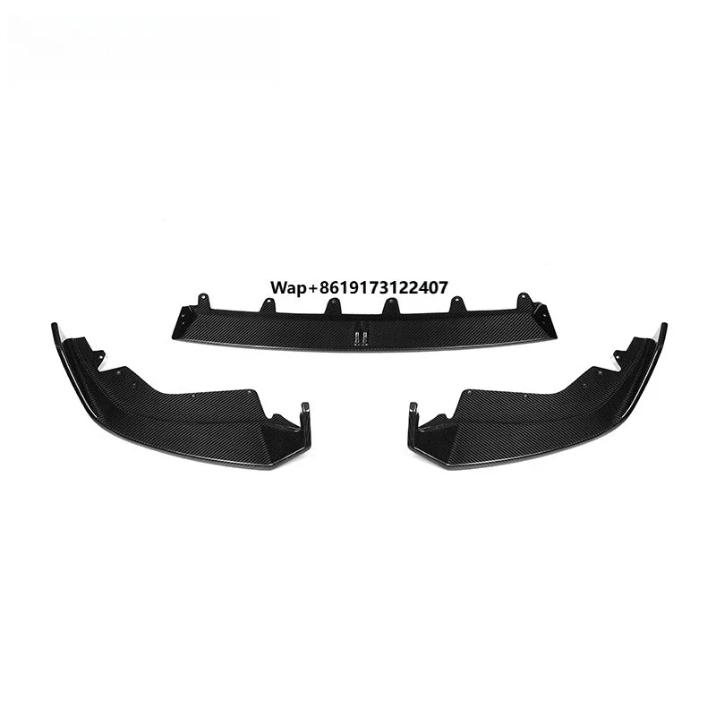 

High Quality Dry Carbon Fiber AD Style Front Lip Car Bumper Splitter Lip for 3 Series G20 G21 LCI 2023+ Prepreg Carbon Fiber