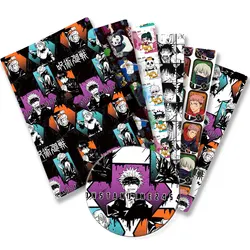 140x50CM  Jujutsu Kaisen Fabric Cartoon DIY Polyester Cotton Fabrichandmade Sewing Patchwork Printed Fabric Fabric Anime Fabric