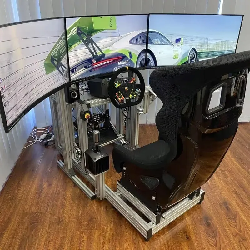 

Black 4040 4080 40120 Anodized Anium Extrusion Profiles Frames Sim Racing Simulator Cockpit SIM Racing Profile