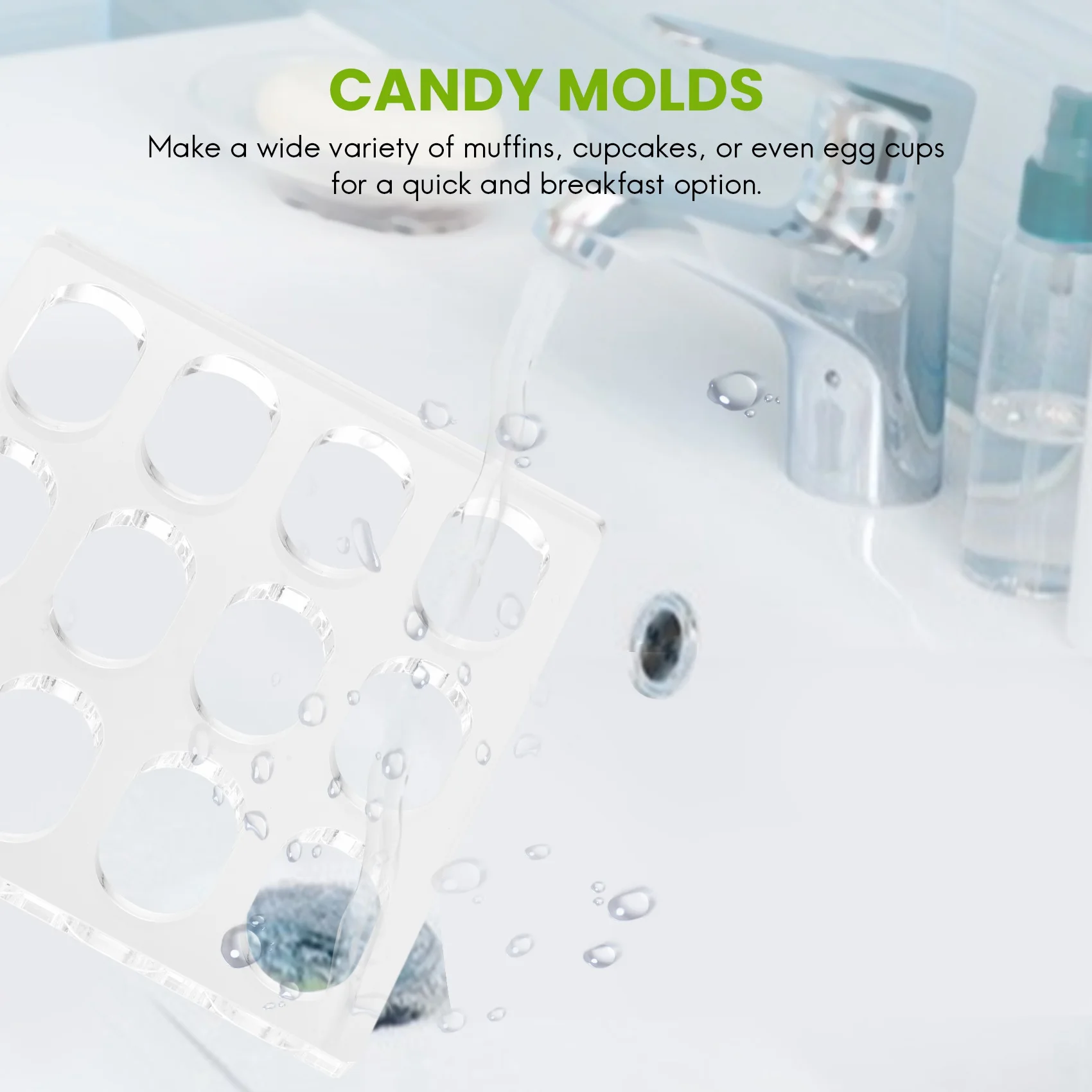 Molde de policarbonato transparente para pastel Dacquoise, molde ovalado para macarrón Dakovaz, herramienta de decoración de pasteles, utensilios para hornear