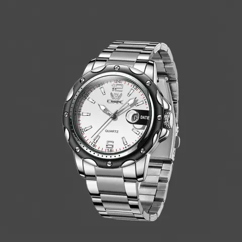 OPK 6026 Original Wasserdichte Uhren Für Männer Digitale Spiegel Luxus Quarzuhr Leuchtende Armbanduhr Männliche Datum Reloj Hombre