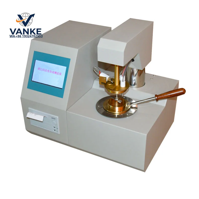 Hot Sale Light Portable Full Automatic Closed Cup Flash Point Tester Supplier