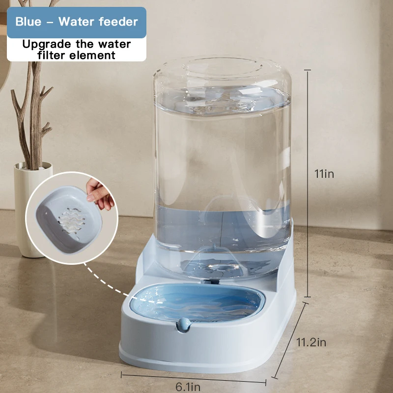 Madden Automatic Pet Feeding Water Dispenser Cat Water Dispenser Large Capacity For Dog Bowl Cat Bowl Pet Feeding Basin