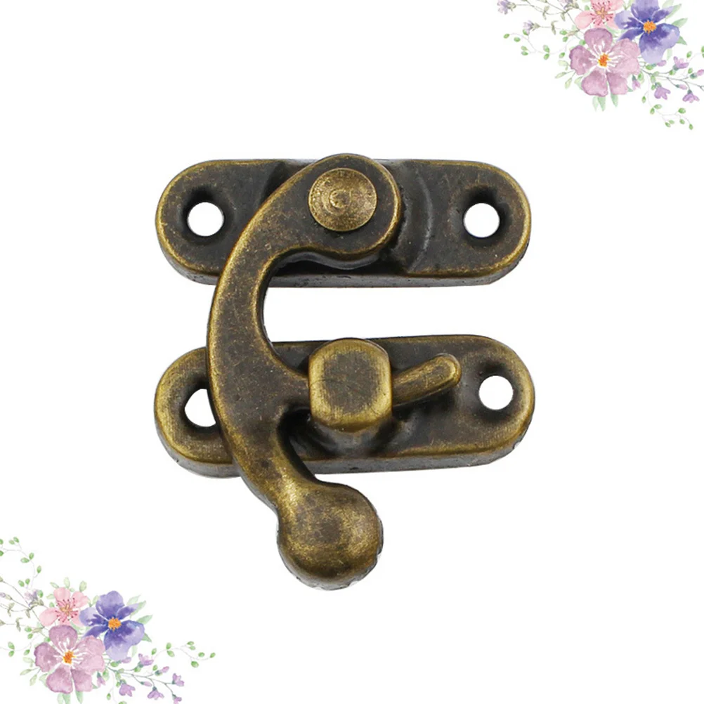 

30Pcs Durable Rustproof Wood Box Latch Hasps Heavy Duty Chest Lock Buckle Clamp Easy Install Packing Case Catches