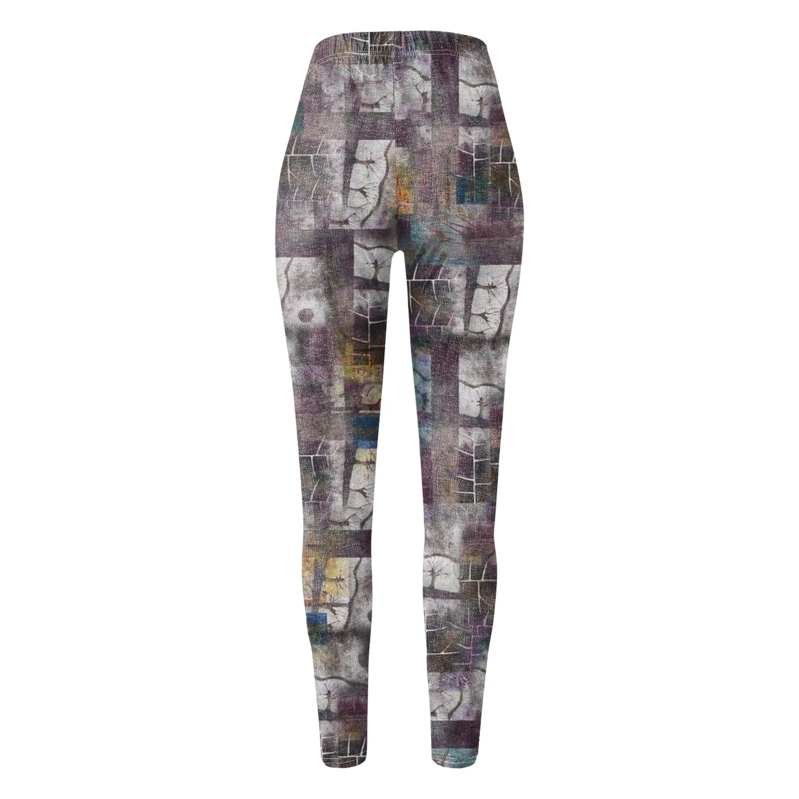 Leggings de primavera y otoño para Mujer, mallas con estampado de Control de barriga, pantalones de bota, mallas para Mujer, Ropa de talla grande con Control de barriga para Mujer