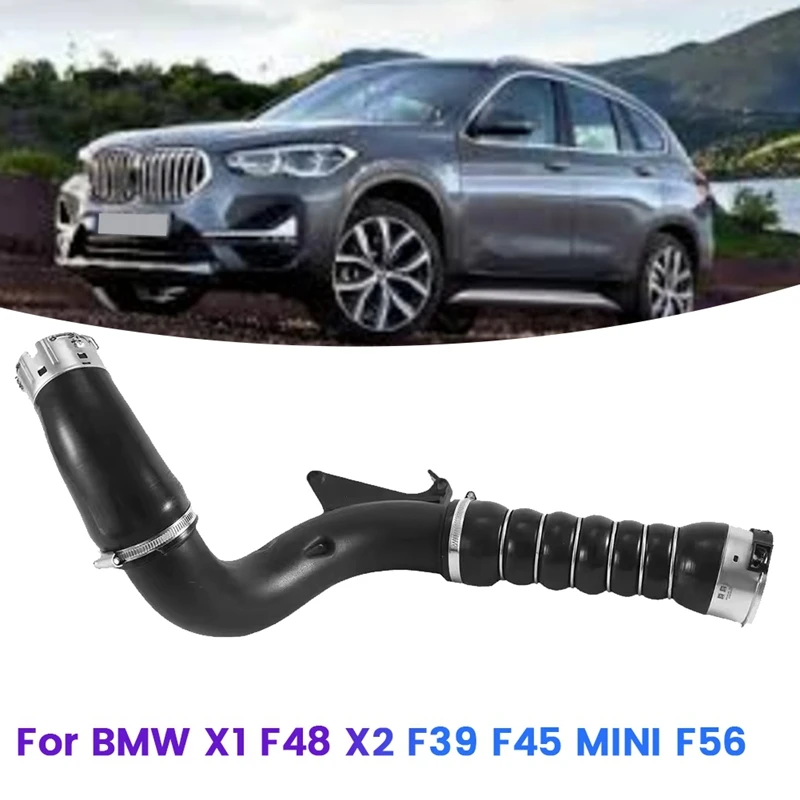 AU04 -Car Turbocharger Air Intake Hose 13718616212 For BMW X1 F48 X2 F39 F45 MINI F56 Engine Air Intake Hose