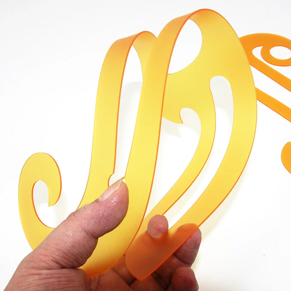 عالية الدقة الملابس قالب أداة الخياطة قياس حاكم لصنع الملابس DIY بها بنفسك مصممي الأزياء صياغة مجموعة مسطرة منحنية