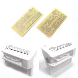 1pcs Taillight Decorate Metal Sticker for 1/14 Tamiya RC Truck For scania 770S 56368 Diy Parts
