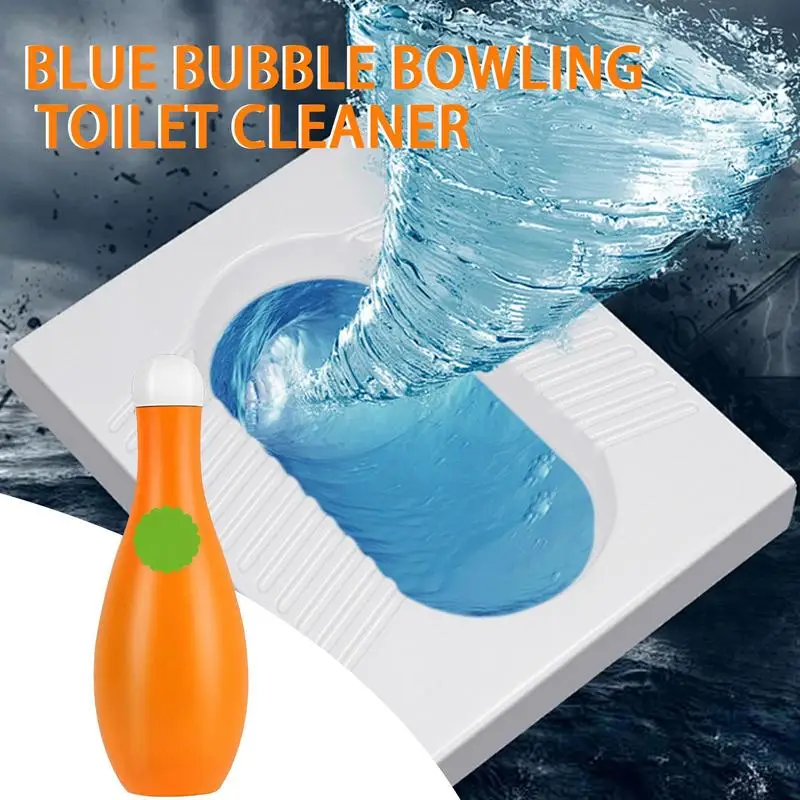 Toilet Bowling Cleaner Bathroom Cleaner & Toilet Cleaners Lightly Scented Bathroom Fresheners Bubble Cleaner Prevents Stains