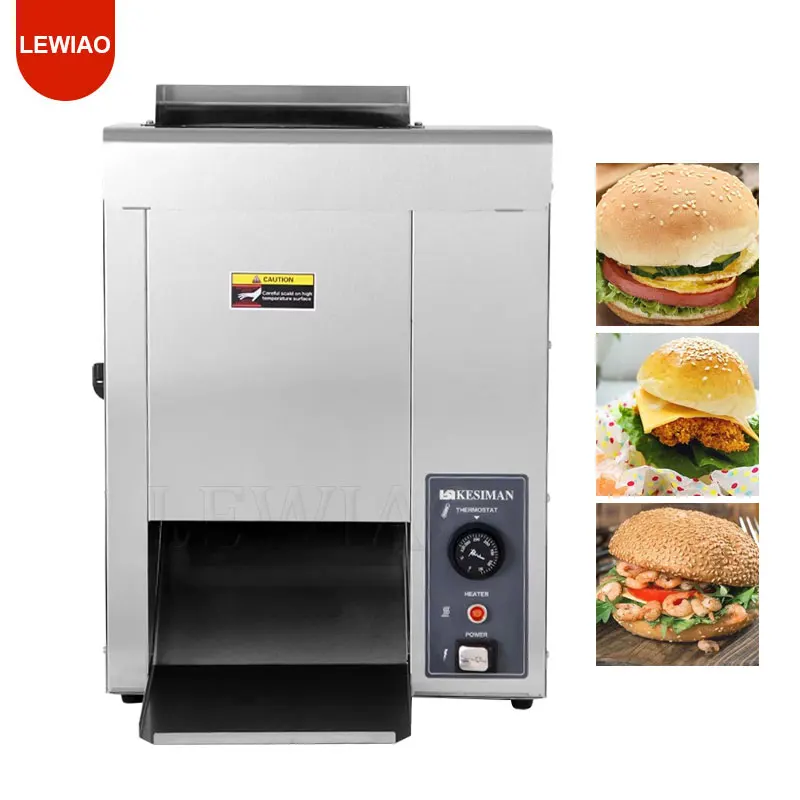 20 Seconds Vertical Hamburger Bun Toaster Bread Toaster